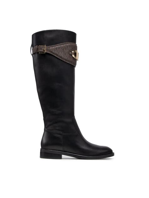 bottes cavaliere michael kors|michael kors leather platform boots.